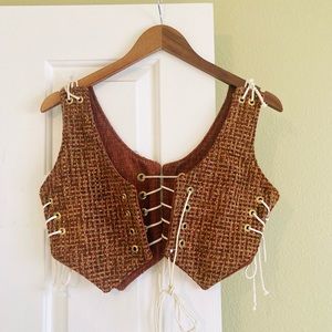 Renaissance Festival Tapestry Vest